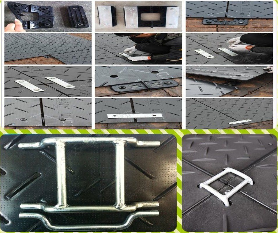 TEMPORARY ACCESS ROADWAYS HDPE ground protection mats