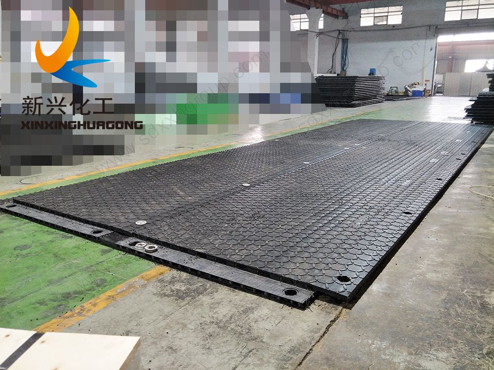 HDPE hollow ground mats oil drilling rig mats