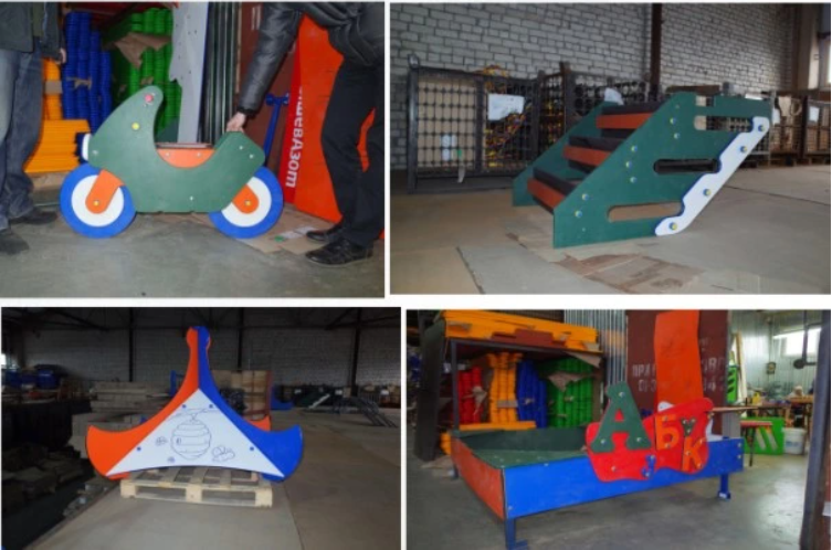 HDPE color core sheet playground decoration HDPE color sheet