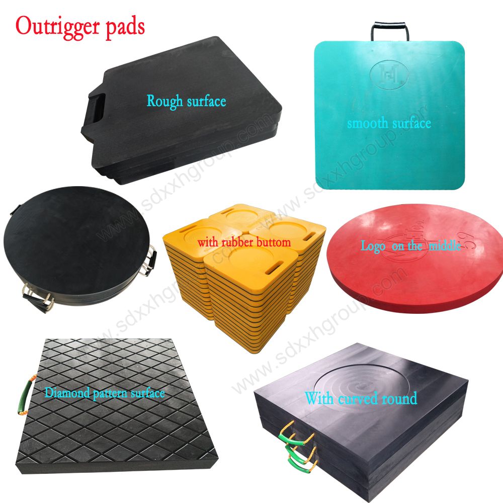 UHMWPE jack outrigger pad