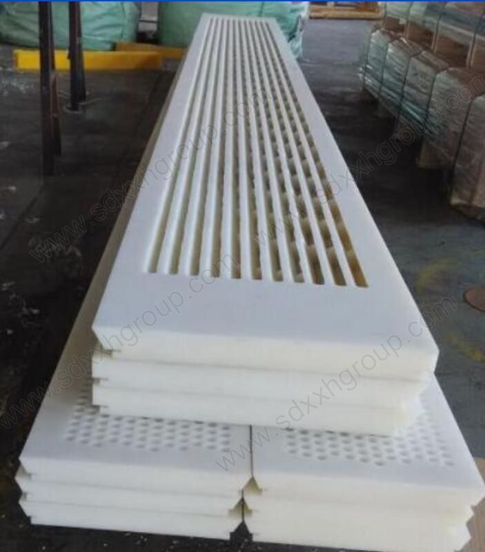 hydrofoil dewatering elements suction box cover for paper machine