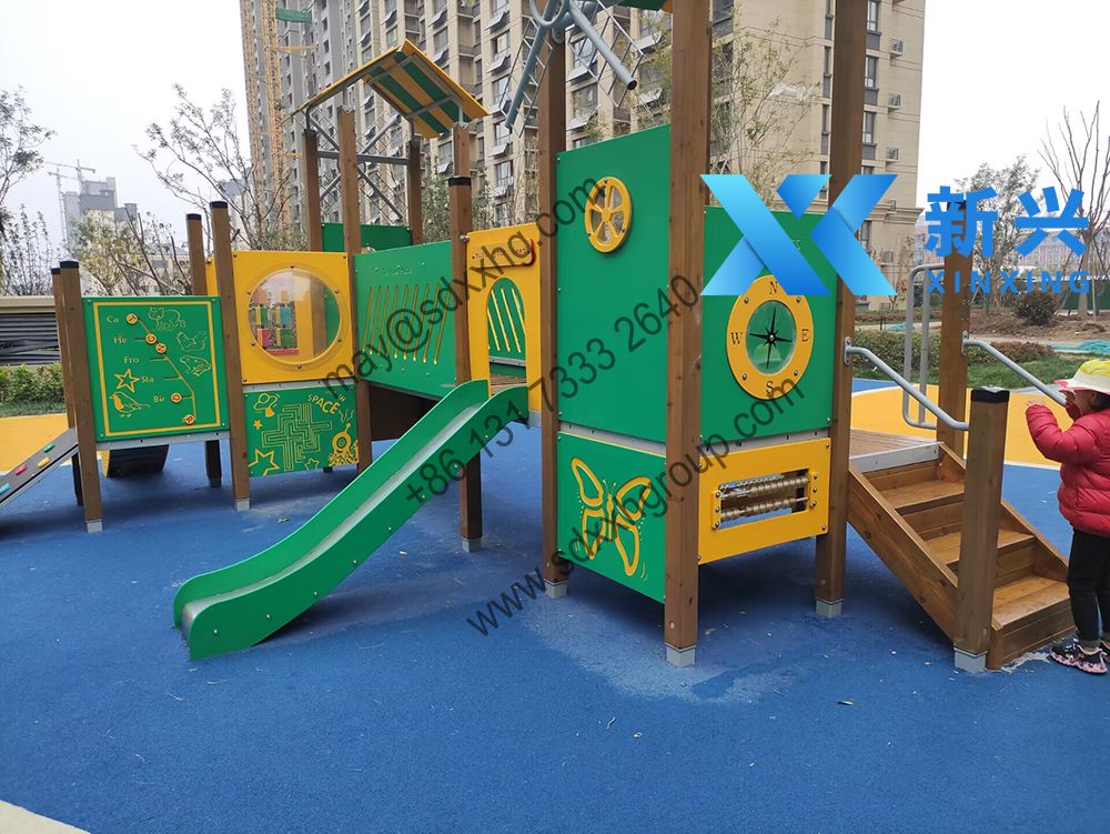 Three layer sandwich color HDPE sheet for playground equipment board