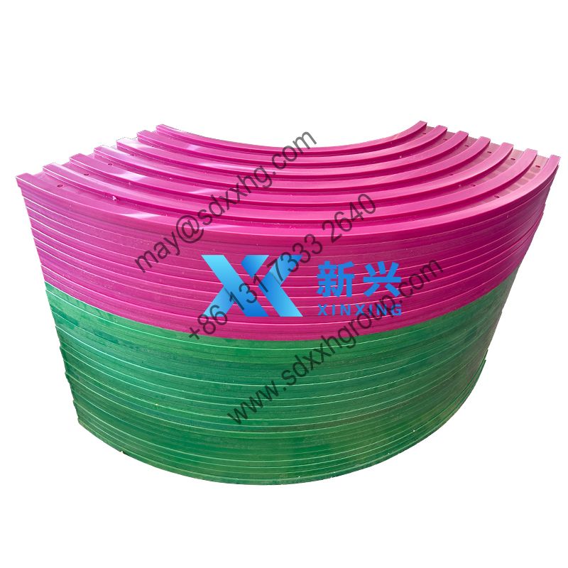 Customized wear resistant UHMWPE guide rails