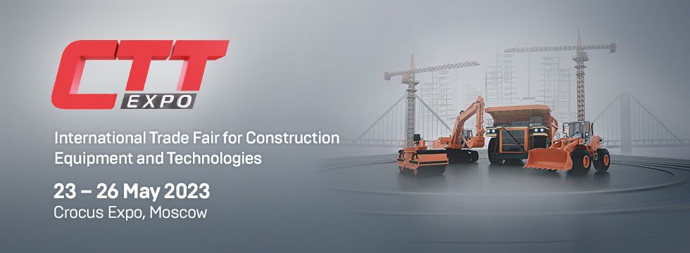 Let's meet on the International Trade Fair for construction equipment and technologies will hold in Russia during during 23-26, May, 2023
