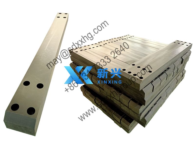 amphibious excavator track pads track shoes UHMWPE track plate