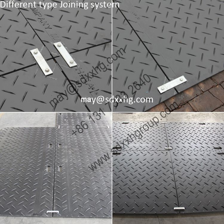 HDPE composite stable and safe temporoary road solution