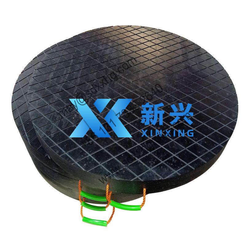 Customized composite plastic big size crane outrigger pads