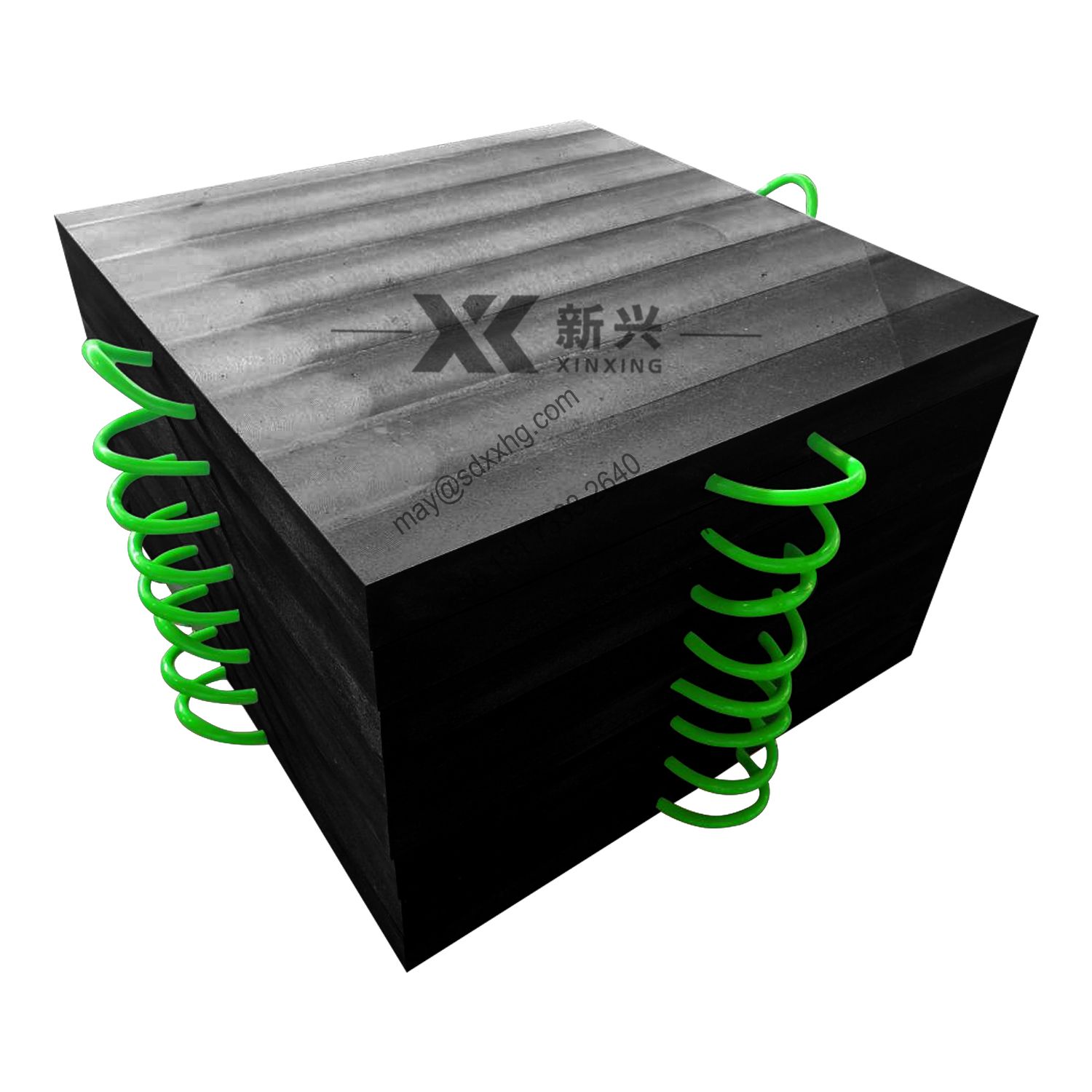 composite plastic versatile heavy-duty plastic cribbing block