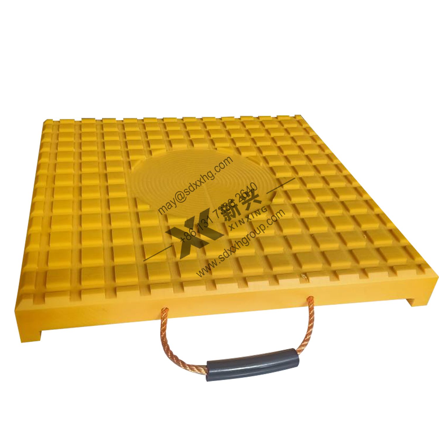 composite plastic versatile heavy-duty plastic cribbing block