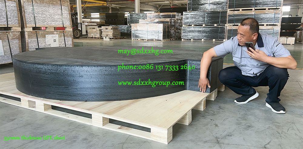 350mm ultra thickness UHMWPE plate