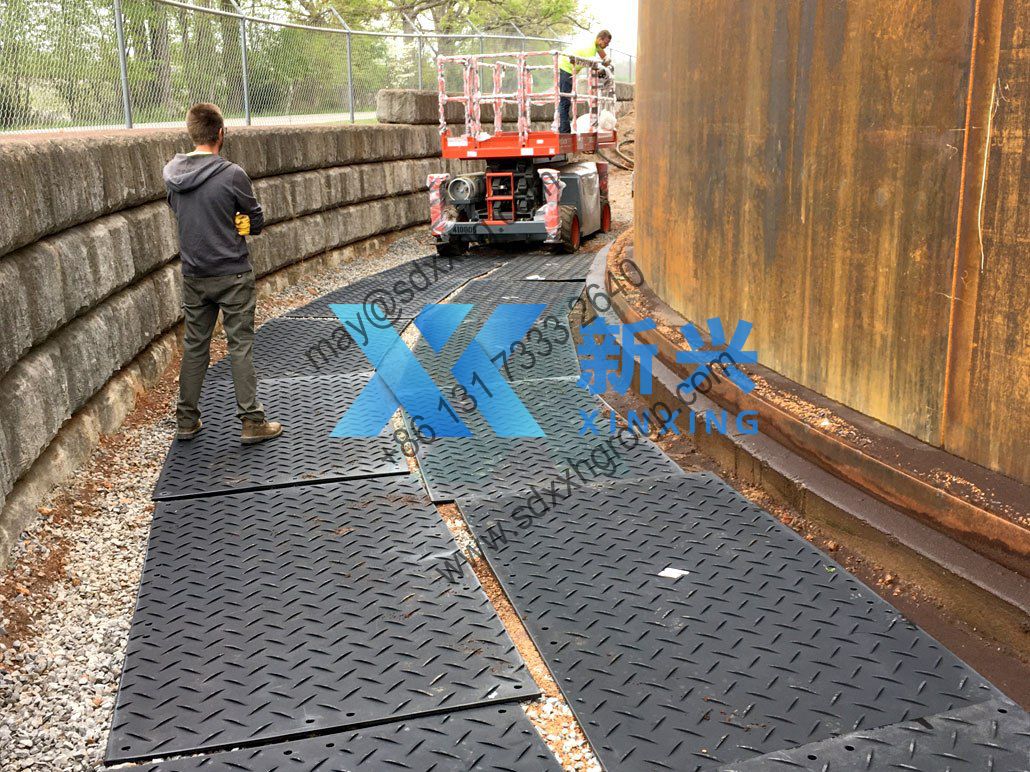 HDPE Construction ground protection mats ground safeguard