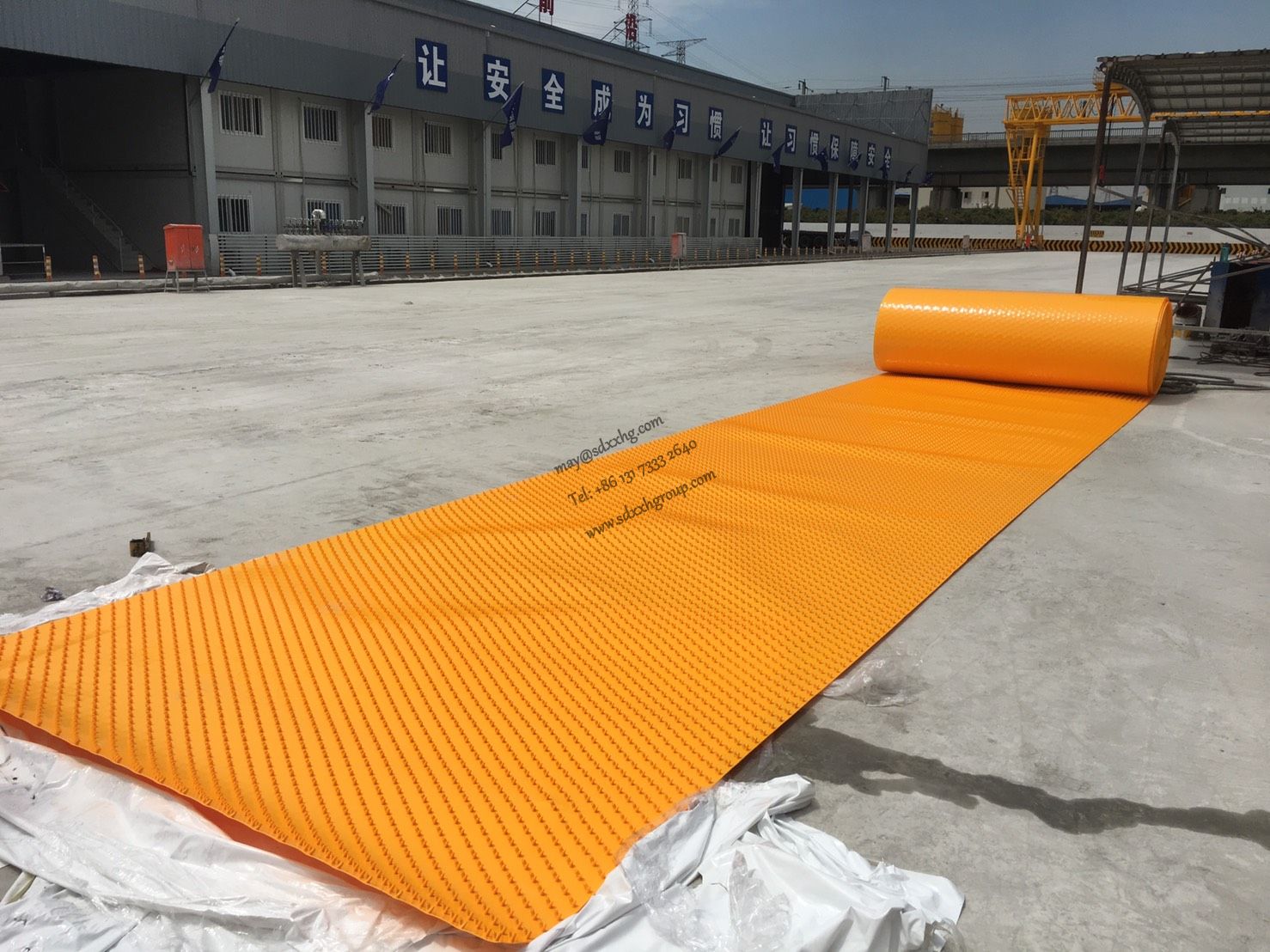 HDPE V-anchor concrete liner plate
