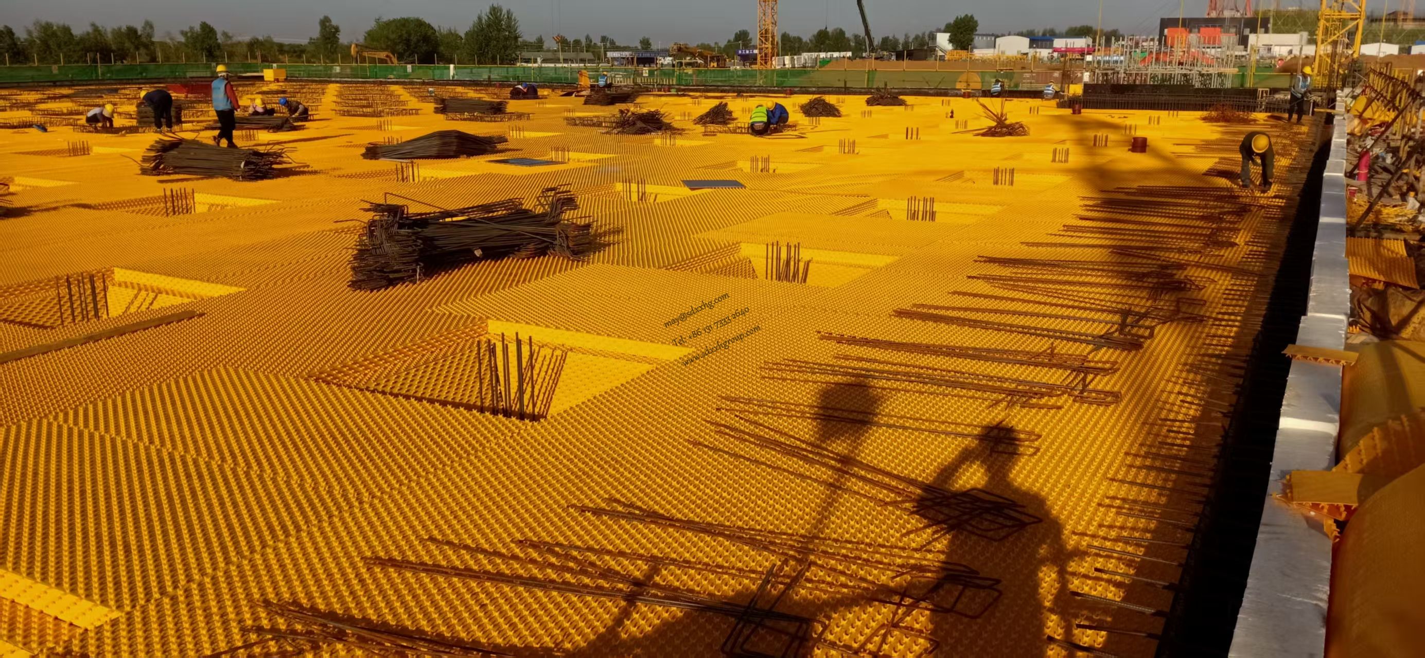 Anchor Plates in Concentrated Brine Storage Tank Project